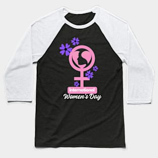 International Women's Day 2024 Inspire Inclusion Women Baseball T-Shirt